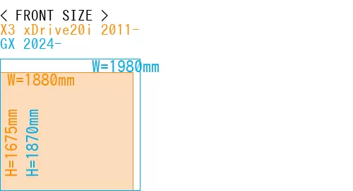 #X3 xDrive20i 2011- + GX 2024-